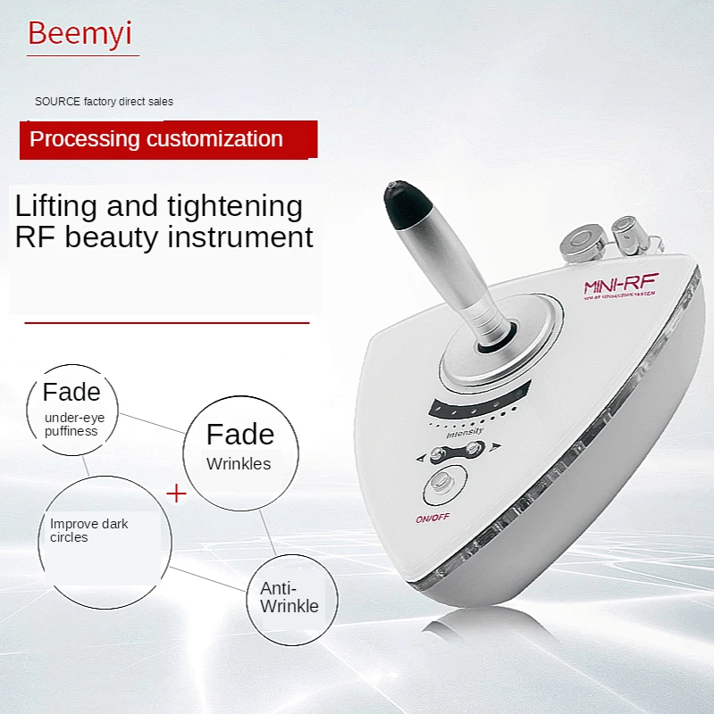 

EMS Mesotherapy RF Radio Frequency Facial Beauty + Ultrasoic Skin Scrubber Deep Face Cleaning + Infrared Body Slimming Massager