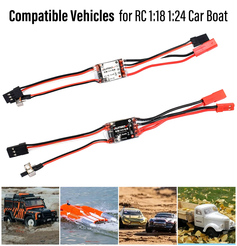 Enhanced Product Title:  
2025NEW DUMBORC Mini 10A Brush/Brushless ESC