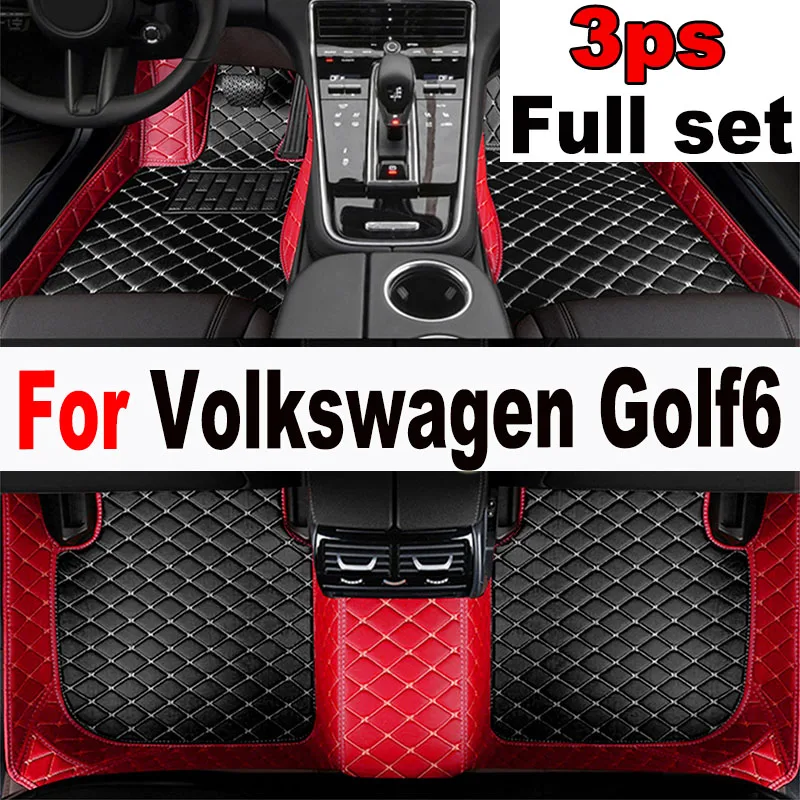 

Car Floor Mat For VW Volkswagen Golf6 Golf 6 Mk6 5K 2009~2013 Anti-dirt Pad Floor Rug Carpets Mat Car Accessories Vento Variant