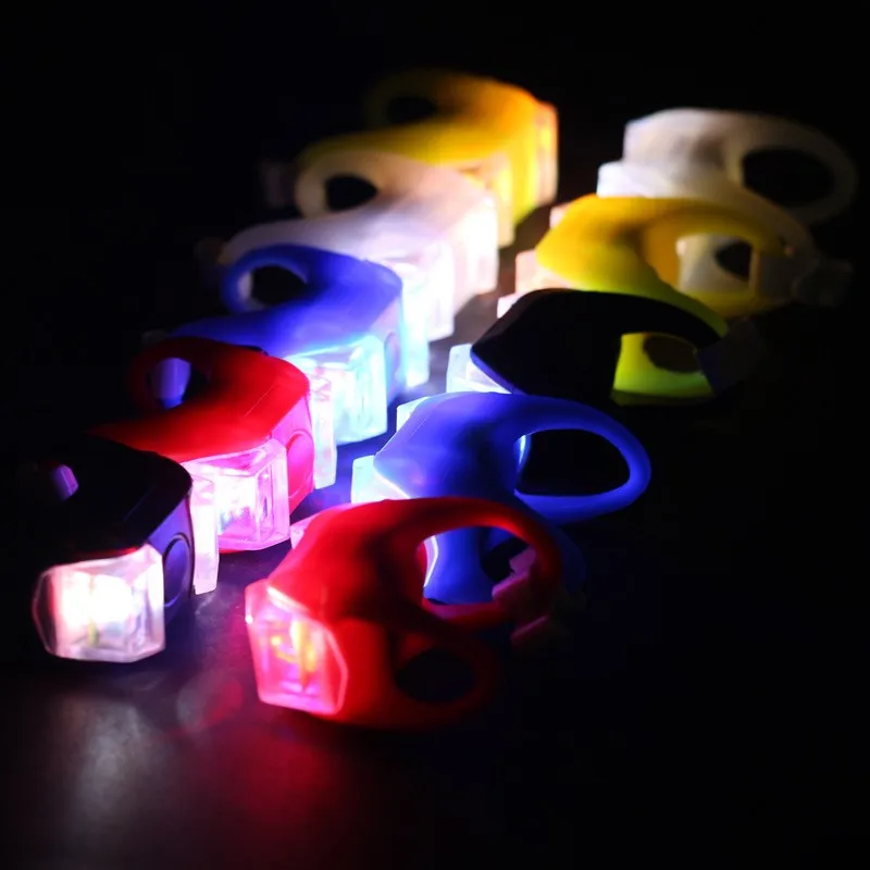 Bicycle Light 6 Generation Frog Light AG10 Battery Silicone Led Bike Warning
