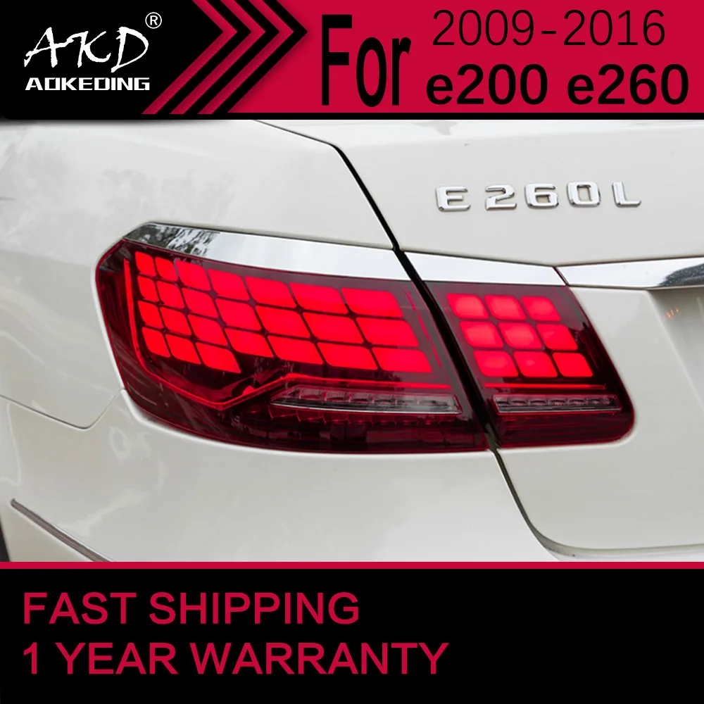 

Car Lights for Benz W212 LED Tail Light 2009-2016 E200 E300 E260 Rear Stop Lamp Brake Signal DRL Reverse Automotive Accessories