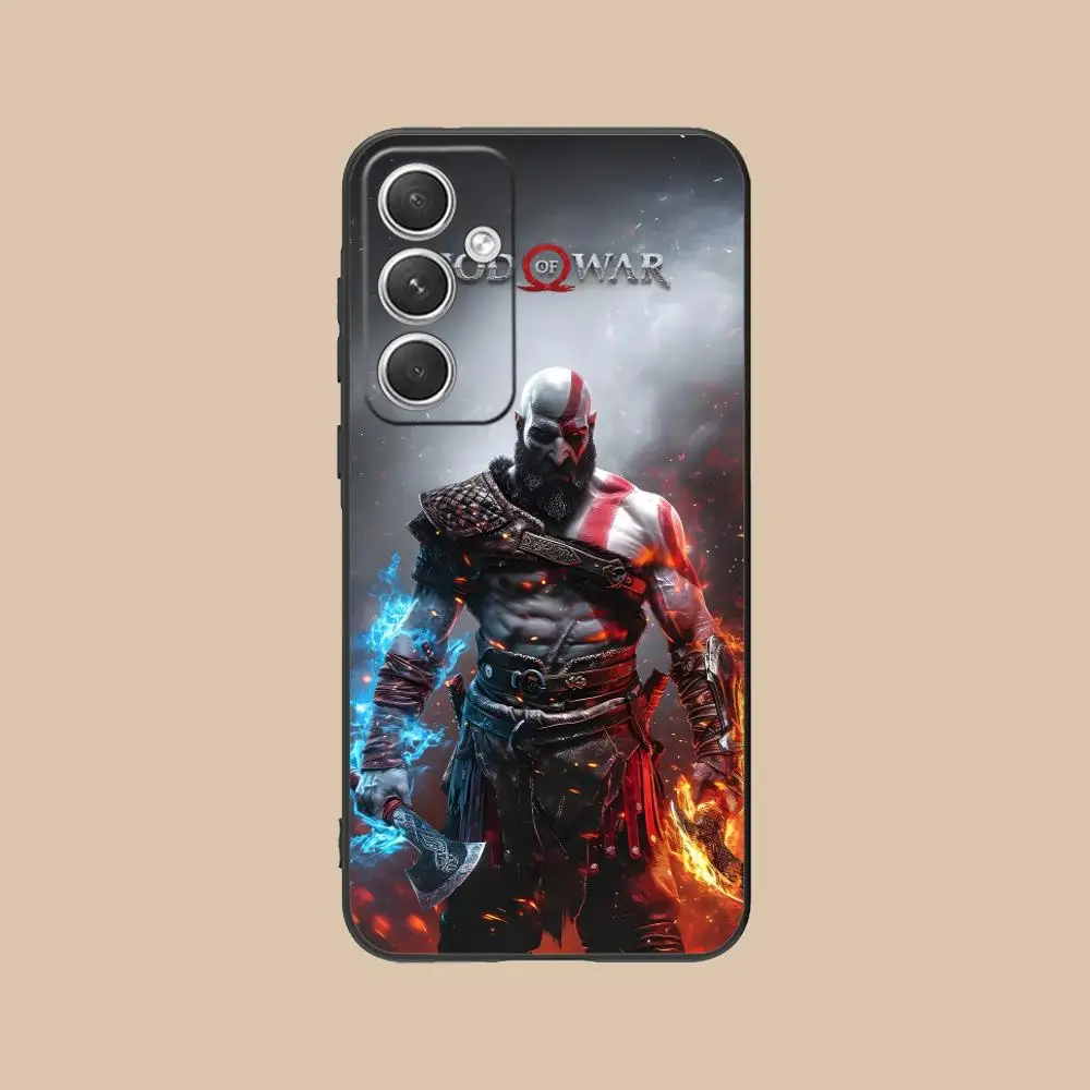 War God Kratos Luxury Black Phone Case
