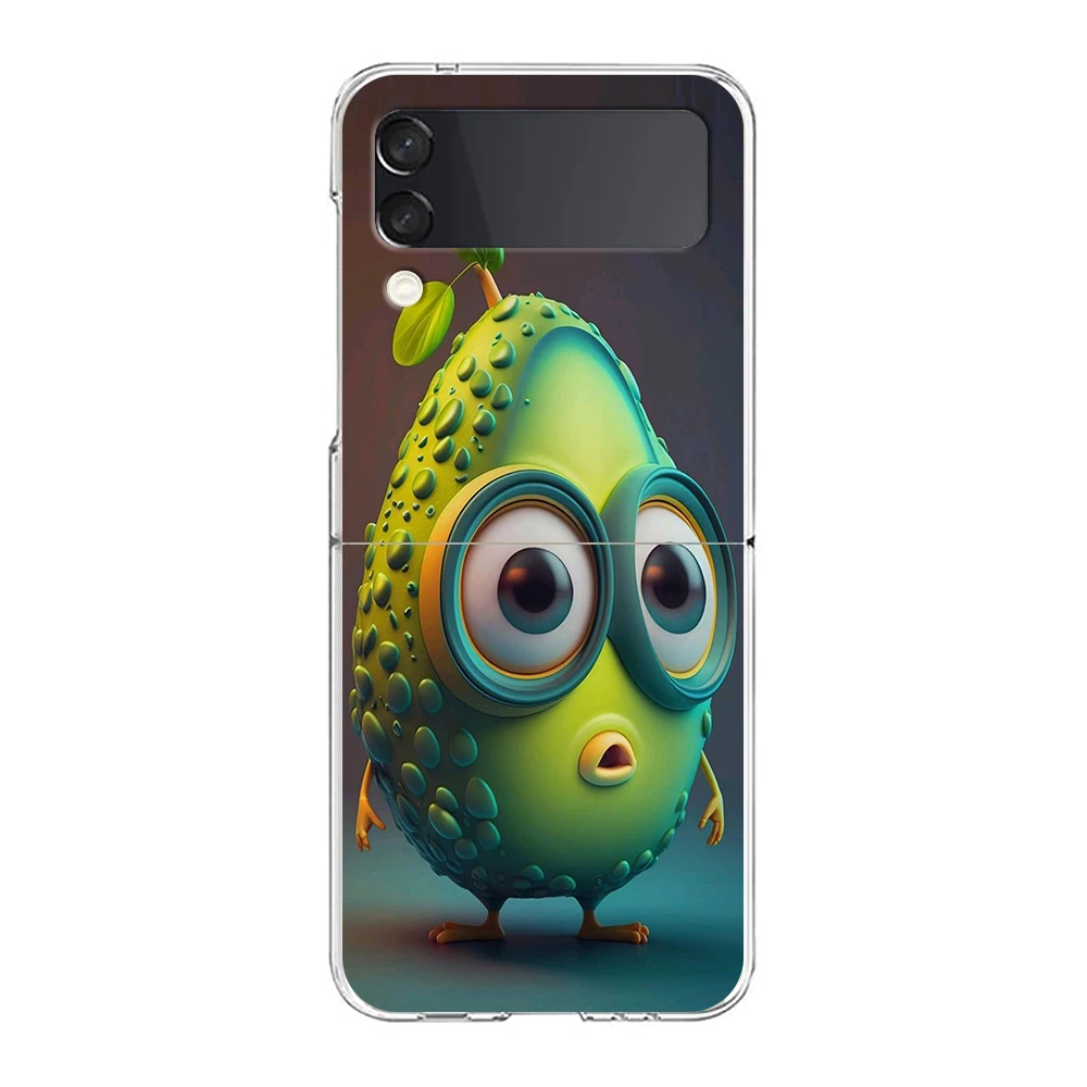 Avocado Hard Shell Transparent Shockproof Phone Case