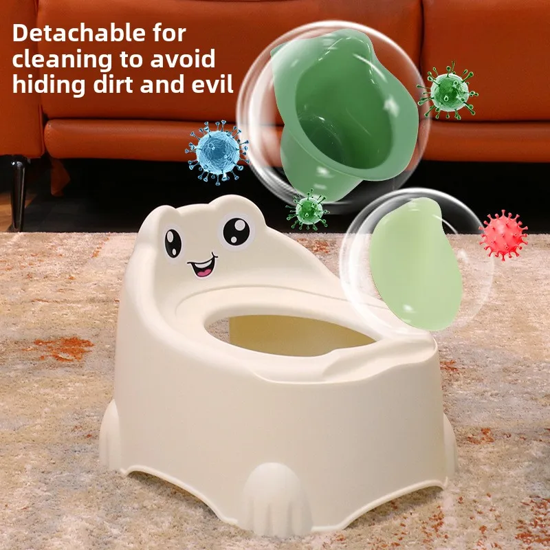 Baby Potty and Seat Smooth Potty Stool Thickened Children Toilet Training Boys Girls Infant Urine Potty Outdoor Travel Toilet 2