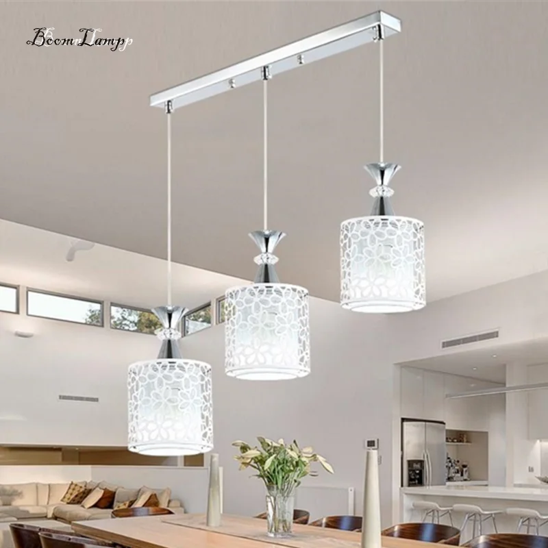 

LED Pendant Lights Lamp Chandeliers Modern Nordic Pierced Flower Petal Dining Room Living Room Coffee Shop Bar Indoor Decor