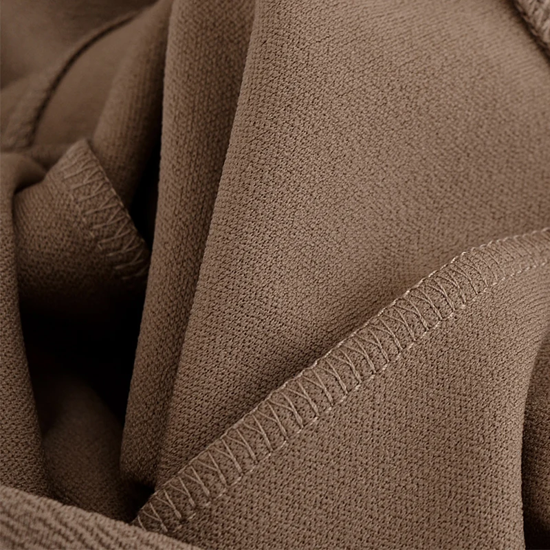 Simple Style Wide Leg Pants 2 Pieces Sets For Women Ruched Pin Vest Top Trousers Women's Suit 2025 New Casual Woman Outfits