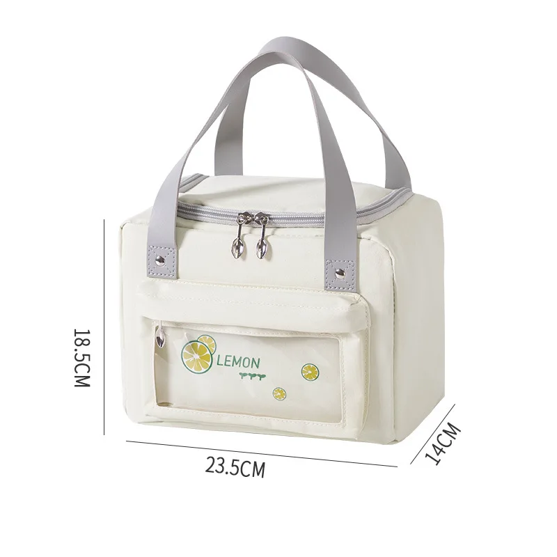 Waterproof Insulated Lunch Box Bags Women's Kids Thermal Bento Cooler Tote Bags for Outdoor Picnic Foods Storage Container lunch bag,bento bag,cooler bag