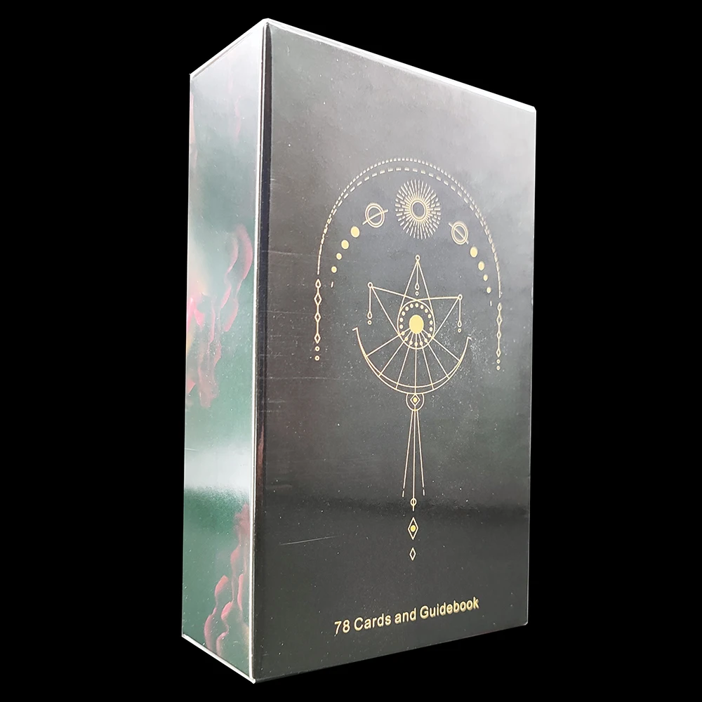 

12x7 см карты для гадания душа колода Таро-черная версия карты Таро настольная игра для взрослых колода Таро