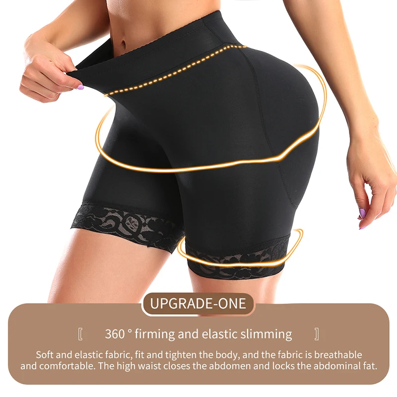 Seamless Butt Lifting Shorts Big Pads for Sexy Bum Women Padded Push Up Panties Fake Ass Buttocks Premium Booty Enhancer Corset