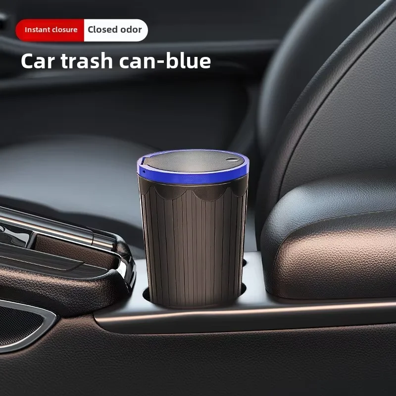 Compact Car Trash Bin and Interior Organizer