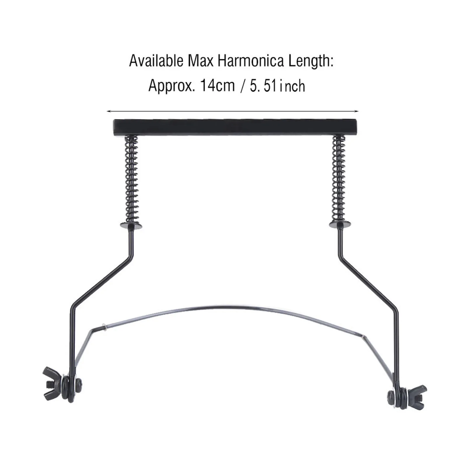 Adjustable Metal 10Holes Harmonica Neck Holder Rack Support Accessory Harmonica Rack Harmonica Holder Harmonica Support