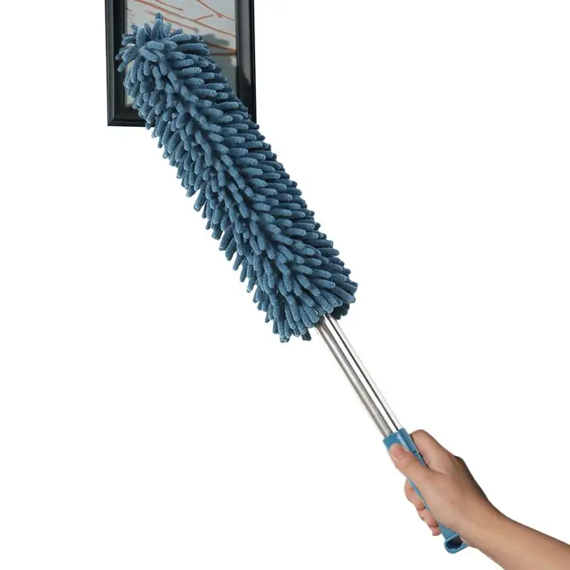 

Duster Extendable Telescopic Duster Long Handle Telescopic Pole Washable Extendable Duster Lengthen Roof Duster Cleaning Tool