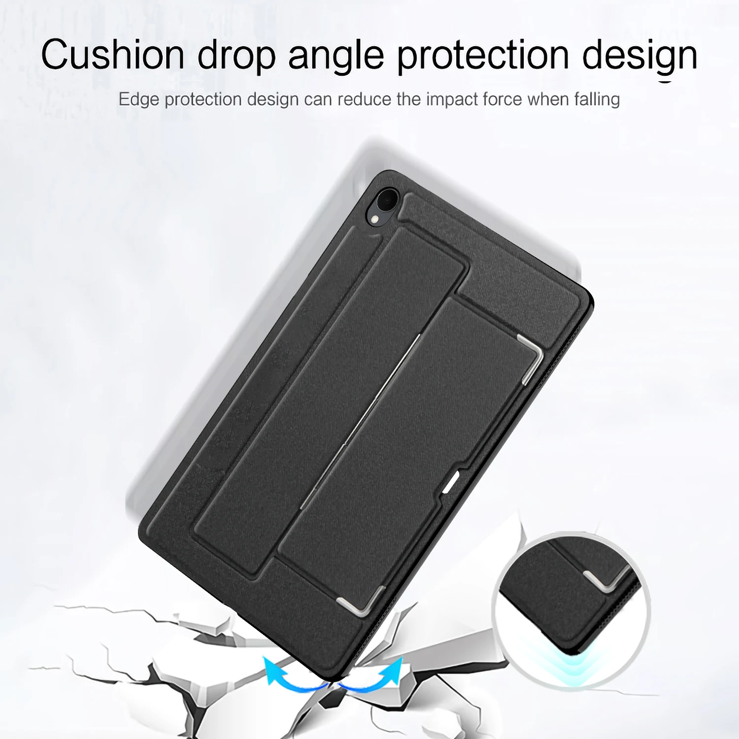 Premium Protective Tablet Stand Case - Durable Back Cover Shell