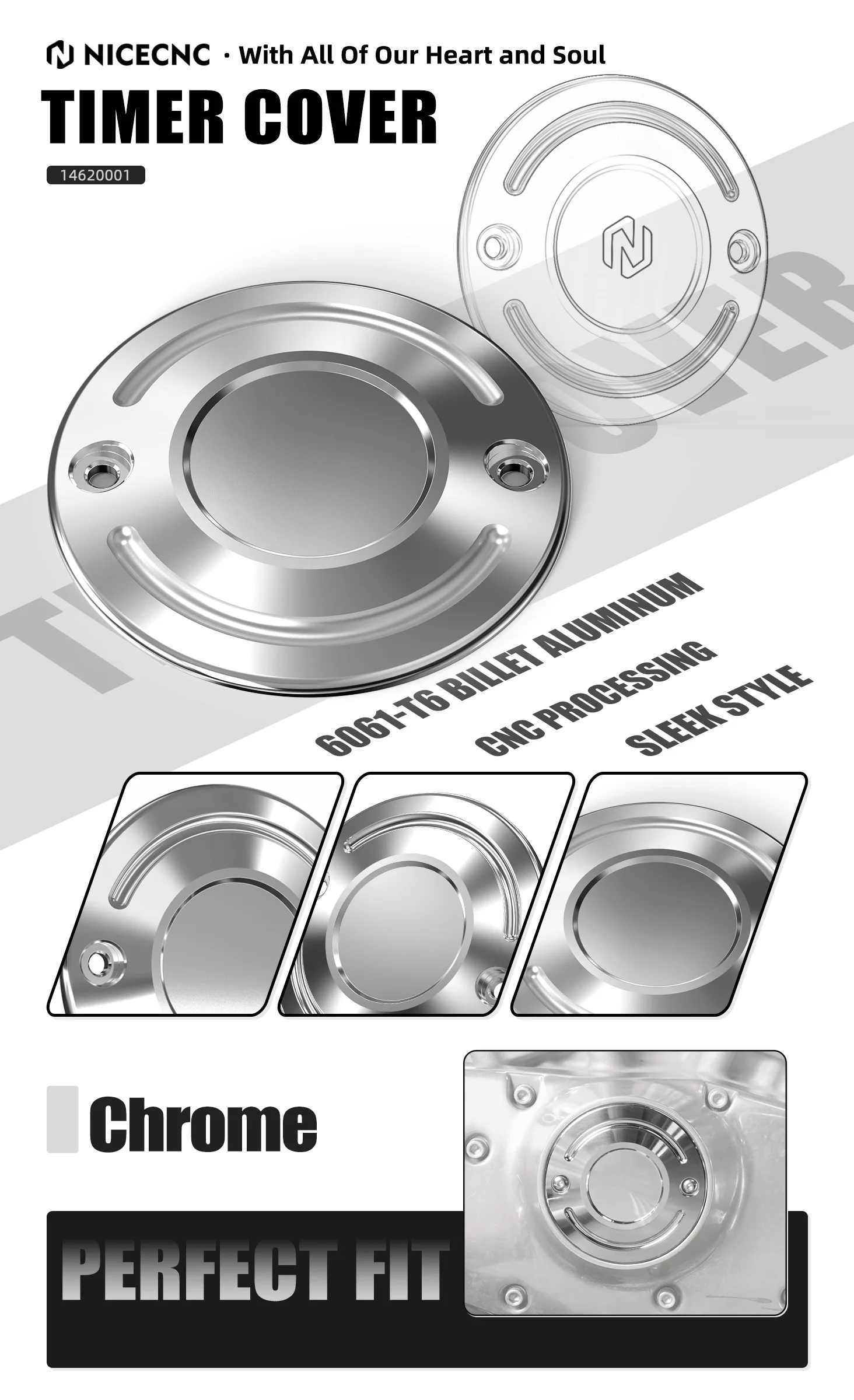 Für Harley Sportster 883 1200 XL XR 883 1200 Timer-Abdeckung Custom XL883C Nightster XL1200N Roadster XL1200R Iron 883 1200 XL883N – Detail 14