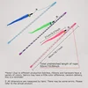Caterpillar Style Colorful Long Rod Cat Teaser Stick, Cat Entertainment Interactive Toy 2