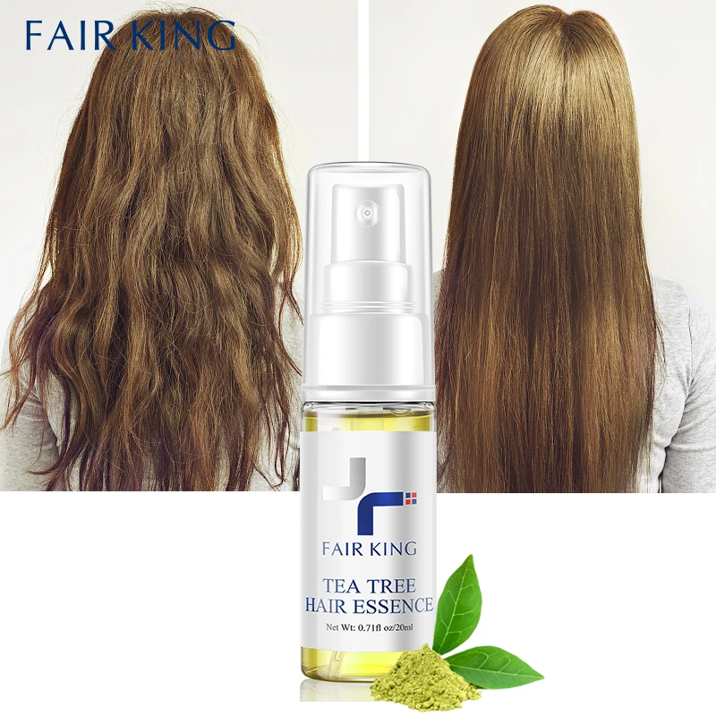 Tea Tree Nourishing Hair Serum Fast Hair Growth Products Anti Loss Scalp Dry Damaged Treatment Oil