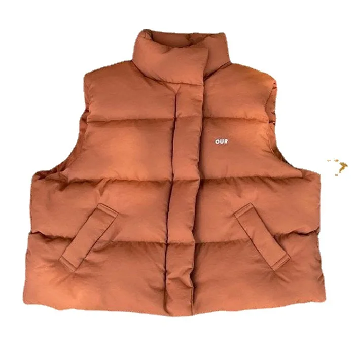 Winter New Baby Sleeveless Warm Vest Infant Cotton Padded Jacket Boys Solid Casual Coat Girls Windproof Vest Kids Clothes