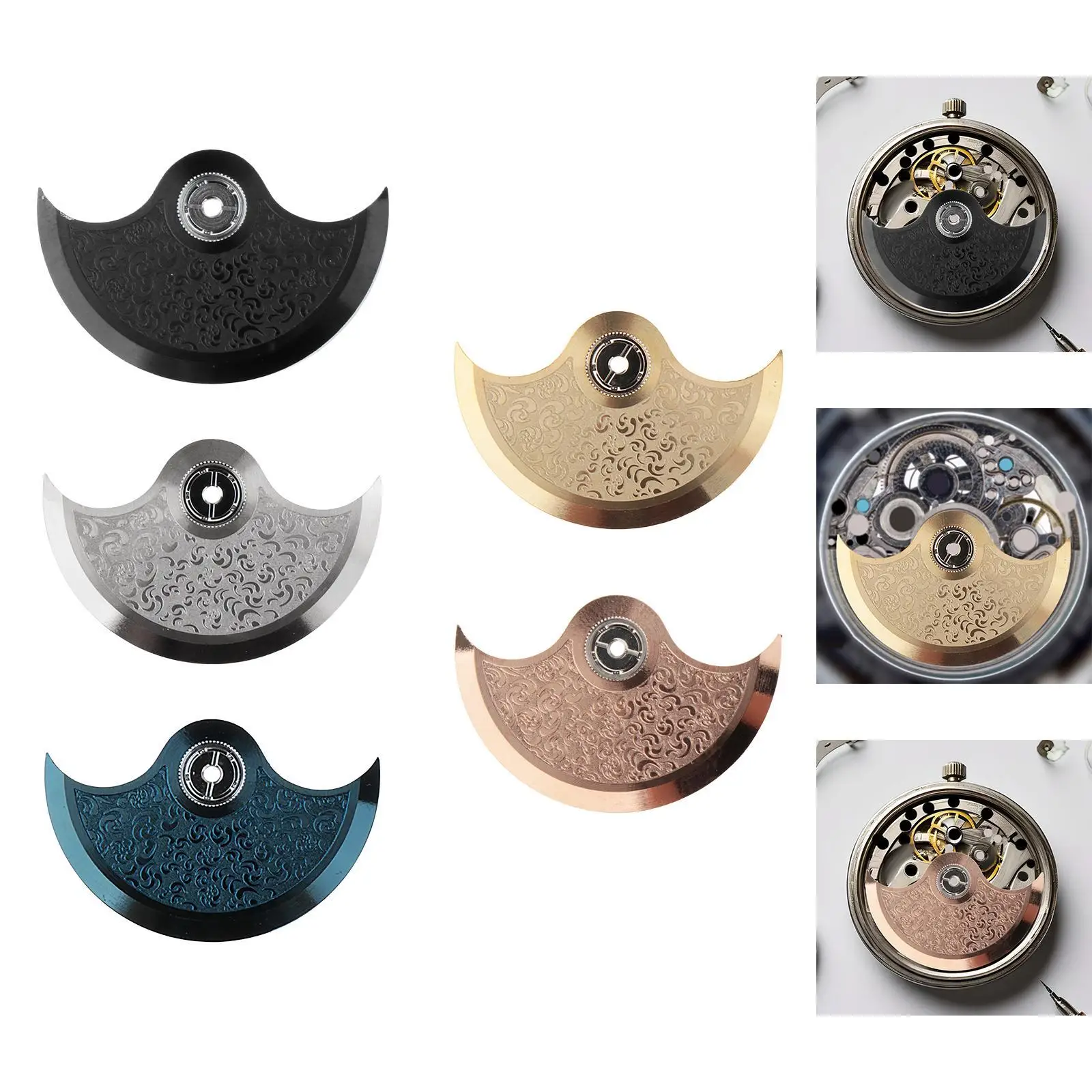 자동 시계 로터, 부품, 고성능, 경량 및 안정성