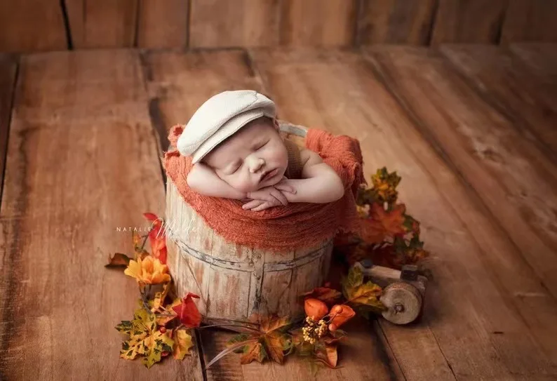 니트 남아 코스튬  사진 소품 작업복 세트,  바디 수트,  사진 복장, 여아 액세서리