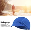 Men Outdoor Quick-Drying Bicycle Riding Cap Mesh Fabrics Breathable Solid Color Cycling Hat Women Portable Dustproof Sports Hat 3