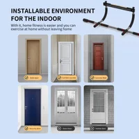 leikefitness Pull-Up Bar For Door Frame Adjustable Portable Upper Body Fitness Workout For Home Gyms - Image 5