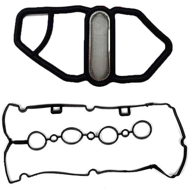 Valve Cover Gasket For Chevrolet Aveo Cruze Sonic Pontiac G3 Astra & Vtec Spool Valve Solenoid Gasket For Honda Civic