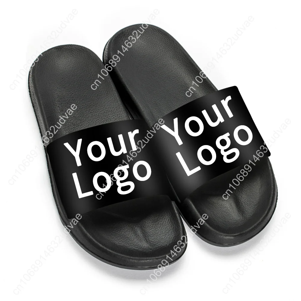 Soft Summer Slippers Anti Slip Sandals Men Women Indoor Flip Flops DIY Photo Home Shoes