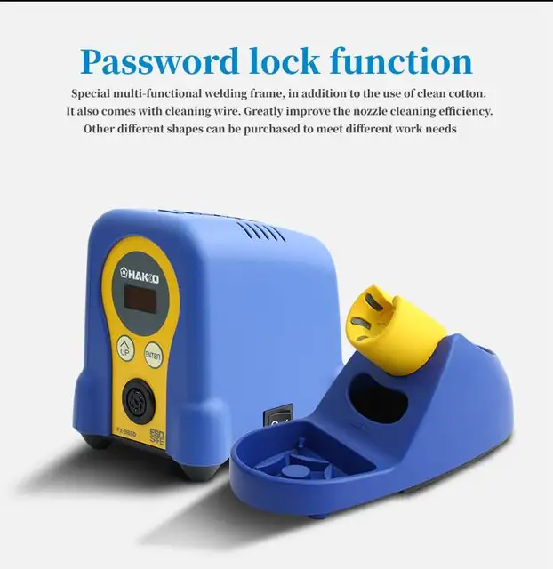 文机 HAKKO 100% FX-888D Electronics Soldering Station 220V