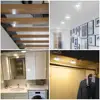Motion Controlled Human Body Sensor LED Night Light Smart Battery Operated WC Bedside Lamp For Room Hallway Pathway Home Light 5