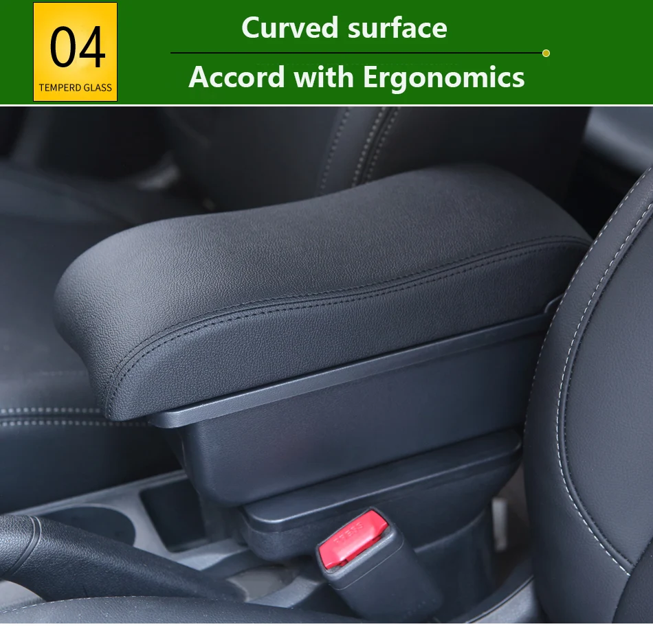 Für Toyota Aqua Armlehnenbox, für Toyota Prius C Aqua Auto-Armlehnen-Aufbewahrungsbox, spezielle Nachrüstteile, Innenraum-Autozubehör – Detail 11