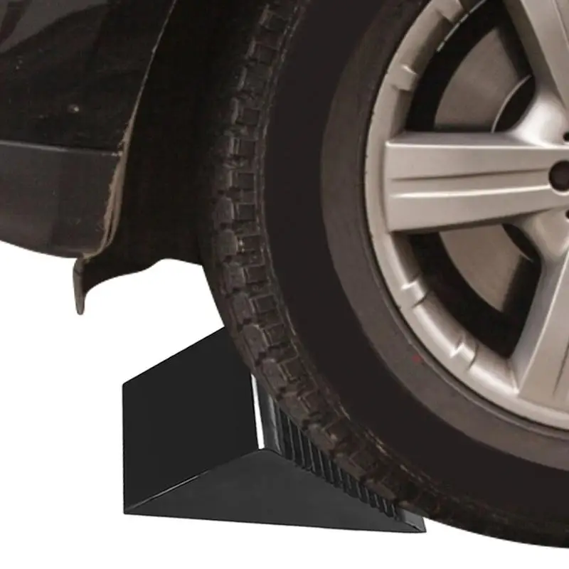 

Wheel Chocks For Travel Trailers Solid Heavy Duty Rubber Wheel Toppers Anti-Slip Grip Ribbed Chock Block For Camper Trailer RV