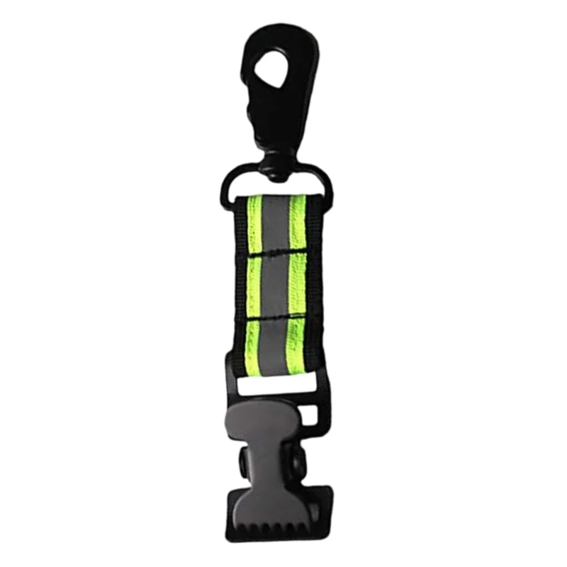 

Firefighter Glove Strap Turnout Gear Heavy Duty Reflective Trim with Buckle Cold Weather Gloves Men Women