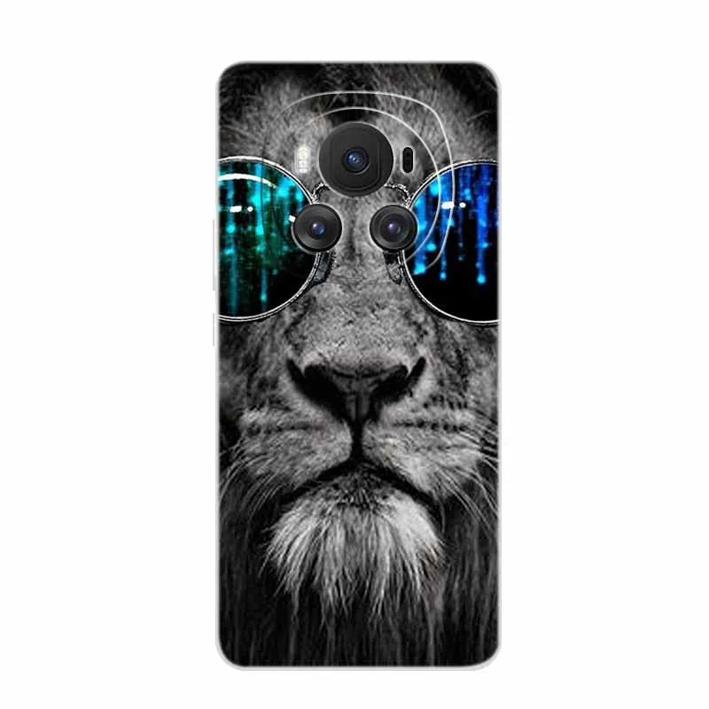 Fashionable Clear Animal Design Silicone Phone Case - Soft TPU Back Cover