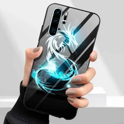 Premium Tempered Glass Phone Case with Hard PC Back Cover for Huwei P50 Pro (17)