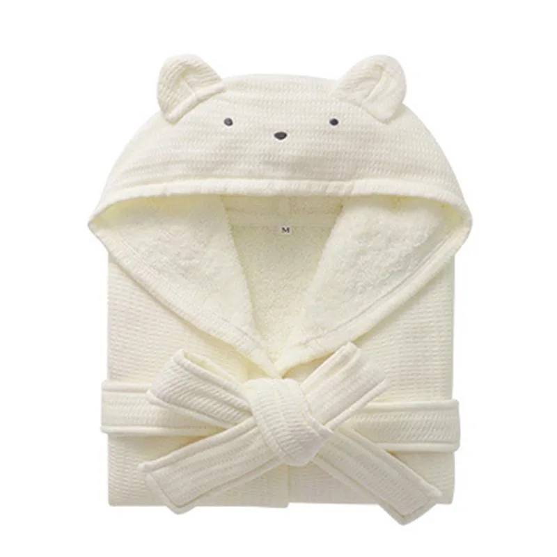 Kinder-Baumwollpyjamas für Frühling und Herbst, Baby-Kapuzenpullover, Bademäntel, weiche und bequeme Pyjamas, Kinderzubehör – Detail 12