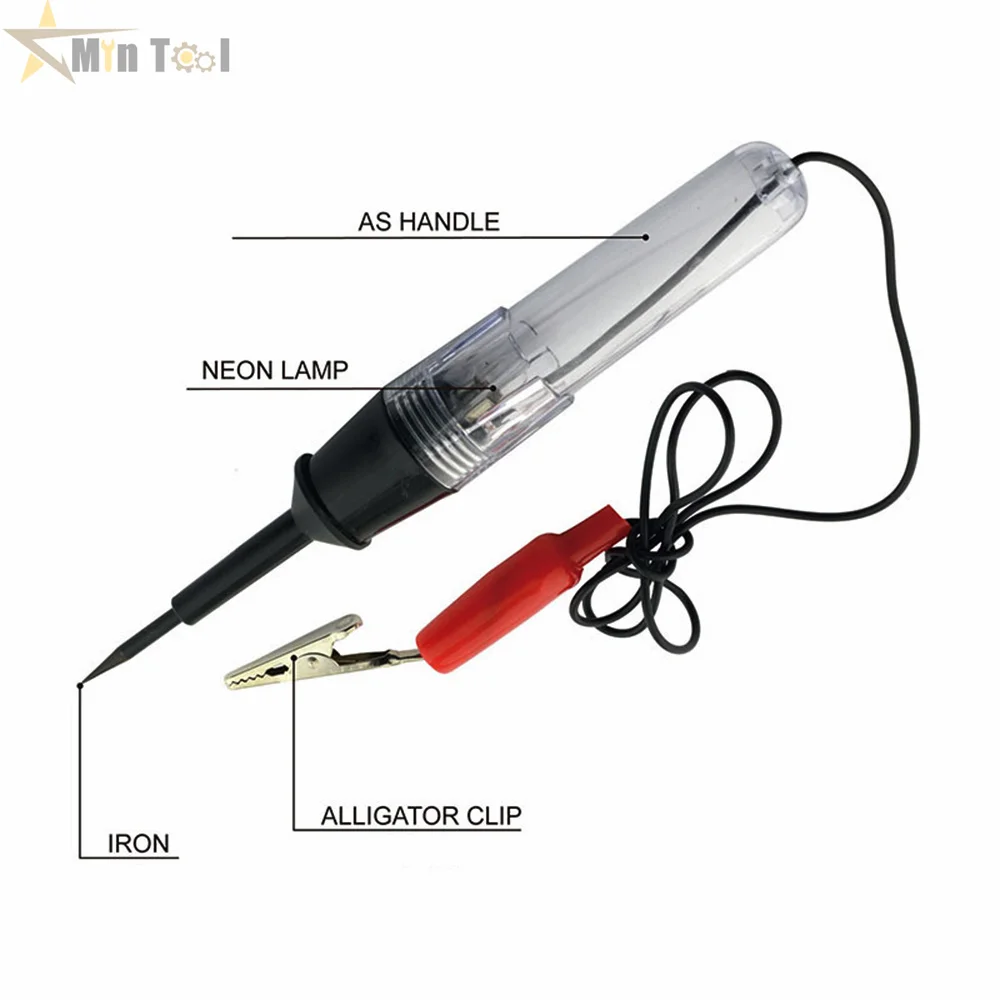 Car Circuit Tester Pen Voltage Electrical Auto Automotive Light Probe Pen Detector Diagnostic Test Tools for Car Repair Tool 2