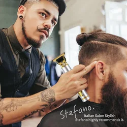 T9 Hair trimmer machine Cordless Hair cutter finishing machine Beard Clipper hair for men T-Outliner Electric shaver USB