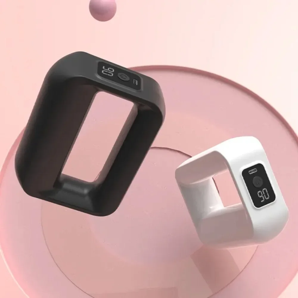 Electric Body Massager Ring Multifunctional Handheld Fascia Gun Wireless Rechargeable Full Body Deep Tissue Massager Relaxation