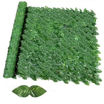 50X300 cm edera artificiale siepe foglia verde pannelli di recinzione finta privacy recinzione schermo per la casa giardino esterno balcone decorazione 1