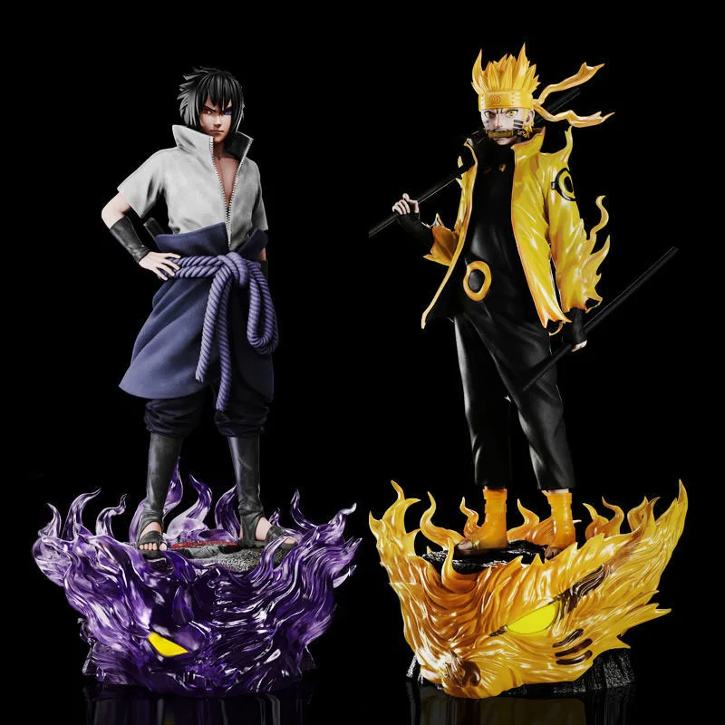 Anime Naruto Shippuden Figura 25cm Uchiha Sasuke Infância Sasuke Gk Pvc  Figura De Ação Modelo Collectible Estátua Boneca Brinquedo Miúdo Gif -  Figuras De Ação - AliExpress