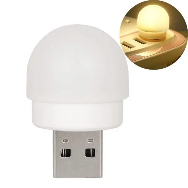

Usb Book Light 6500k White Light Energy Saving Soft Light Long Endurance Eye Protection Lamp Led Night Lights 1w Usb Plug Lamp