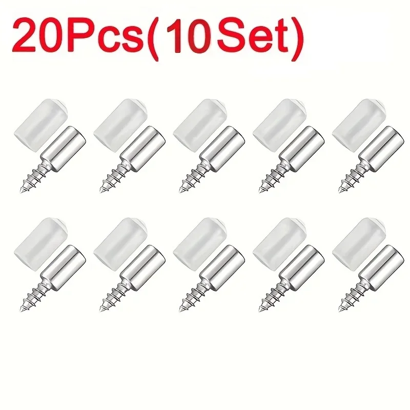 Self-Tapping Cabinet Shelf Support Screws Set