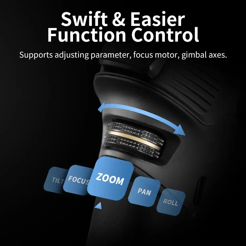 ZHIYUN Official WEEBILL 3S Handheld Camera Stabilizer 3-Axis Gimbal Bluetooth Shutter Gimbals for DSLR Mirrorless Cameras 6
