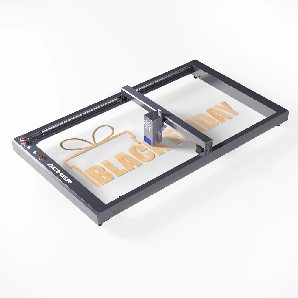 ACMER P2 33W laser engraving Area Expansion 420*800mm Large size CNC metal laser engraving machine for P2 10W 20W 33W