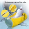 1/2PCS Washing Shoes Bag Protector Fluffy fibers Polyester Washing Shoes Machine Friendly Laundry Bag Drying Bags 3