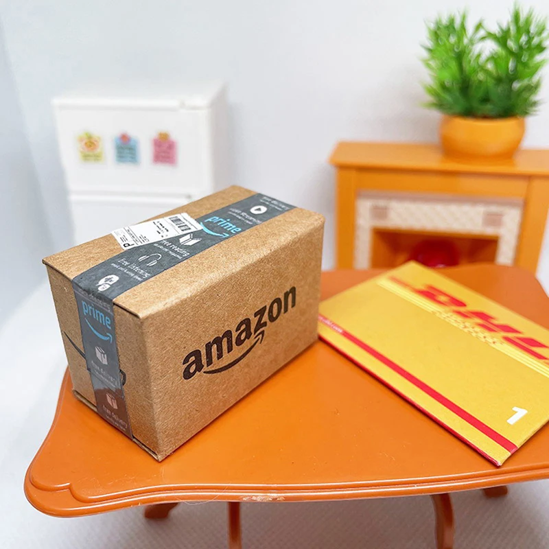 1:12 Dollhouse miniture Express box Gift Box Furniture Toys Accessories 2