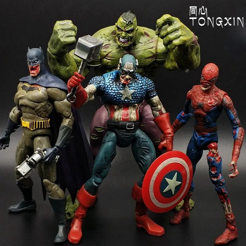 Marvel Legends Zombie Spiderman Hulk Batman Captain America Anime Action  Figure 6inch Collectible Figurines Gift Model Toys - Action Figures -  AliExpress