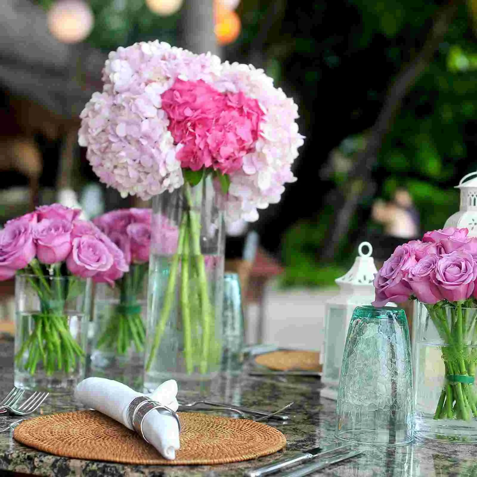 20 Pcs Table Numbers Wedding Decor Party Acrylic Sign Bride Double Sided Dining Room