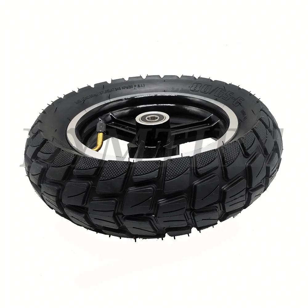 80/65-6 Off-road Tyre with Alloy Hub 10x3 Inch Pneumatic Wheel Tire for Electric Scooter Speedual Grace 10 Zero 10X 10 * 3.0
