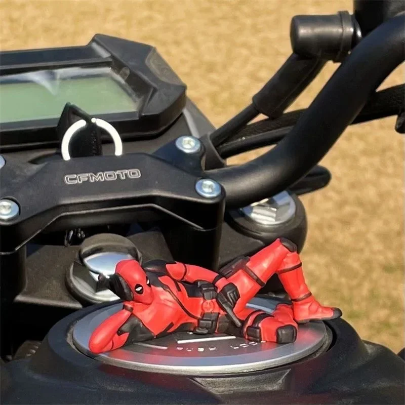 Ciondolo Deadpool Per Specchietto Retrovisore Auto - 2 Pezzi Divertenti Con Design Anime